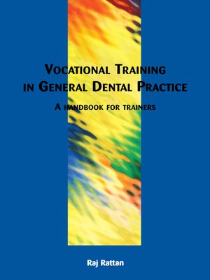 cover image of Vocational Training in General Dental Practice